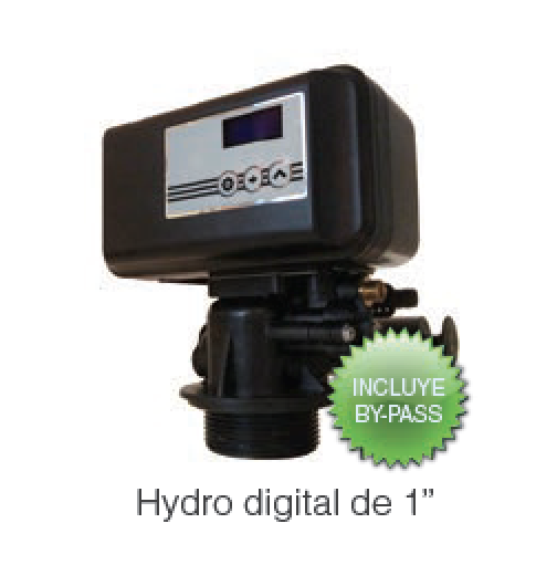 Vlvula industrial descalcificacin Hydro Digital