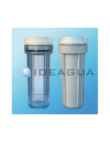 Portafiltros 2P Vaso Opaco | Protección para Ósmosis Doméstica