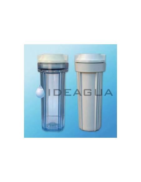 Portafiltros 2P Vaso Opaco | Protección para Ósmosis Doméstica