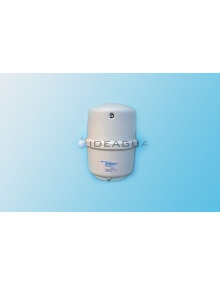 Calderín depósito metálico blanco 3,2 galones | Filtros y accesorios