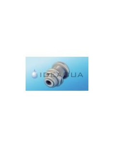 Racor Pasamuros 3/8" x 3/8" | Conector de Panel Push-Fit