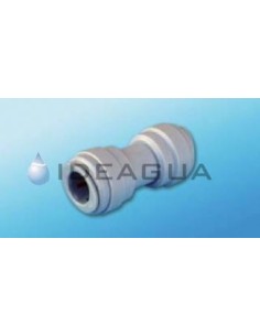 Racor Unión Recta 6 mm | Conector Rápido para Tubo Métrico