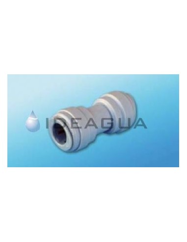 Racor Unión Recta 6 mm | Conector Rápido para Tubo Métrico