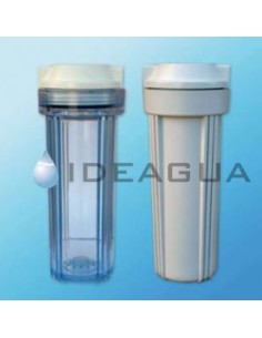 Vaso Portafiltros 2P SIMPLY Opaco | Carcasa 10" Anti-Algas y Alta Presión