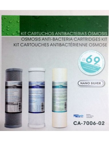 Kit de Filtros Antibacterias 5 Etapas | Protección Total para Agua