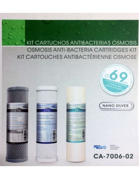 Kit de Filtros Antibacterias 5 Etapas | Protección Total para Agua