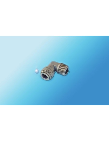 Racor Conector Recto para Sistemas de Agua y Ósmosis Inversa