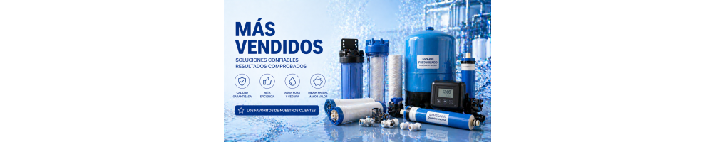 Productos más vendidos para tratamiento de agua | Ideagua