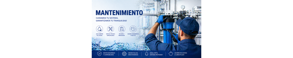 Mantenimiento de maquinaria para agua osmotizada | Ideagua