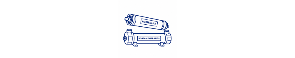 Membranas ósmosis y portamembranas | Recambios Ideagua