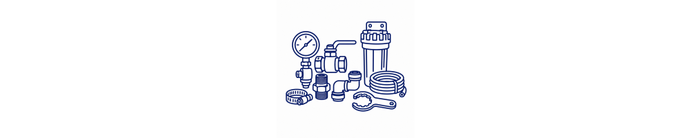 Accesorios industriales ósmosis | Componentes Ideagua