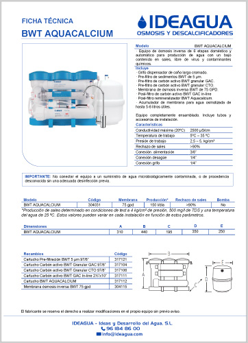 BWT Aquacalcium